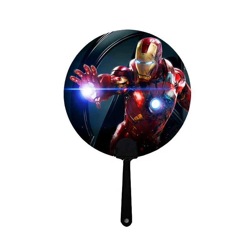 Custom 3D lenticular plastic hand fan bts fan for promotion