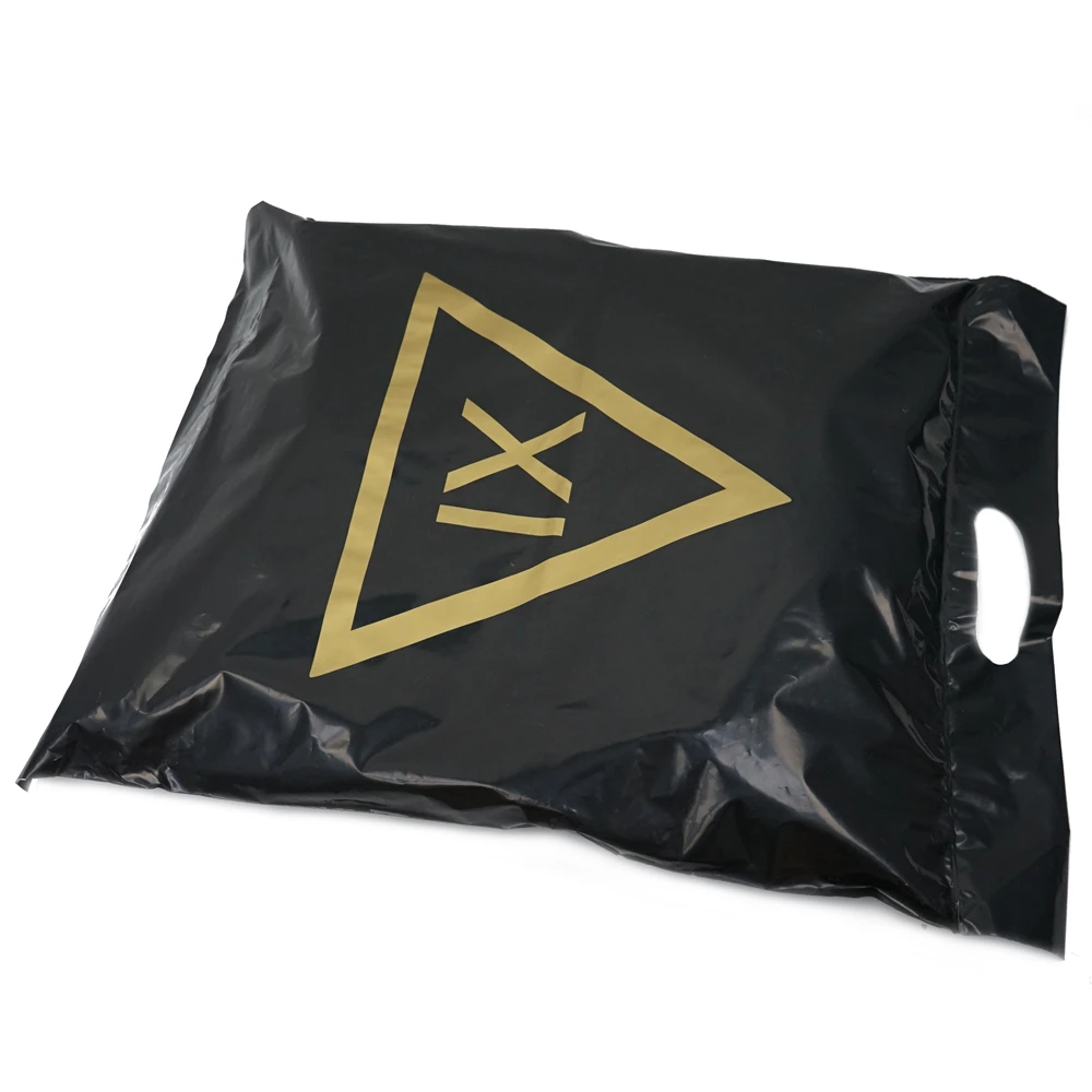 
Custom Poly Mailers Shipping Boutique Custom mailer bags with handle 