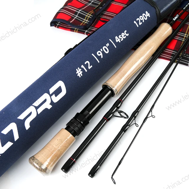 Карбоновая удочка IM10 для рыбалки в соленой воде Fuji Guide 9ft 12wt