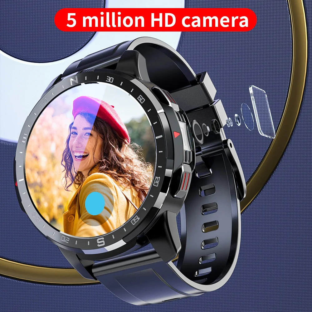 4G Smart Sports Android Watch Multi-function SIM Card 5 Million HD Pixel Step GPS Sports Smart Watch 2022