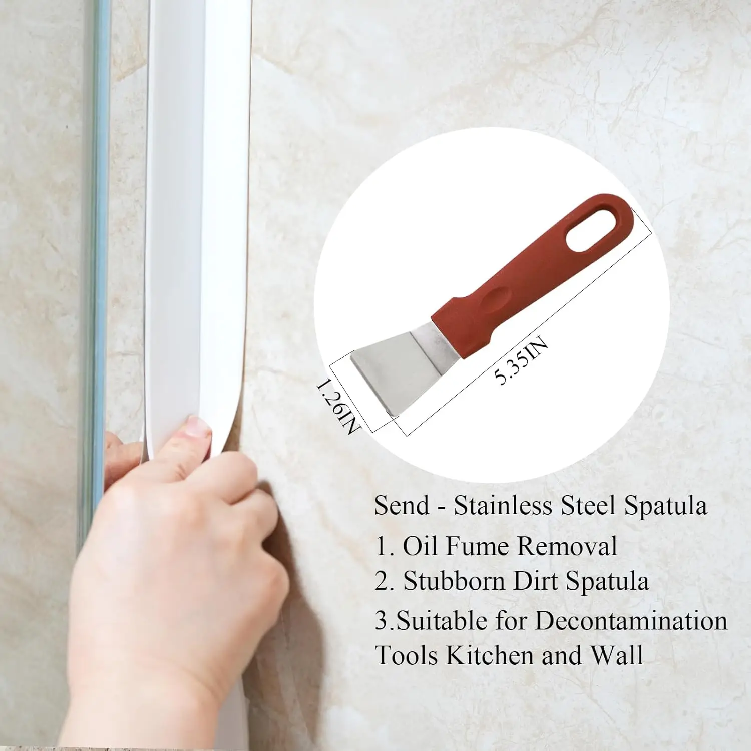 Butyl waterproof tape Self Adhesive Caulk Strip, Wall Sealing Tape, Waterproof Sealant Kitchen, Bathroom caulking Tape Shower