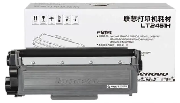 Леново LT2451 тонер-картридж M7605D 7615 7655 7675 2605 24 05 Селен-барабан