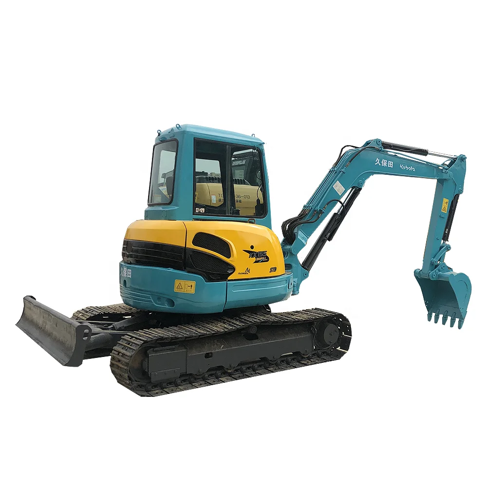 Used Kubota KX155 KX135 U30 U20 U15 mini excavators for top sale in Shanghai
