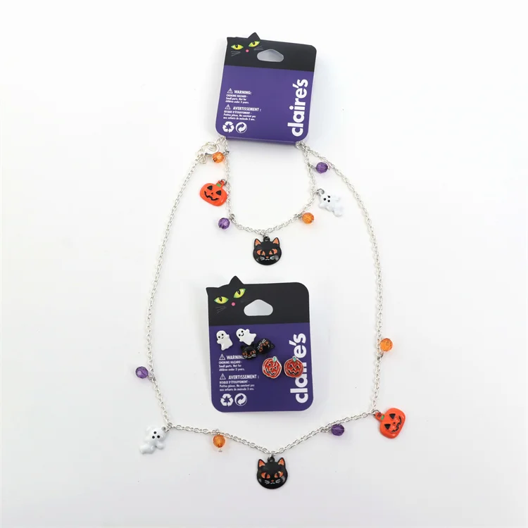 Yifan 2022 Wholesale New Design Personalized Charm Fancy Gift Halloween Pumpkin Jewelry Pendant Necklace For Women