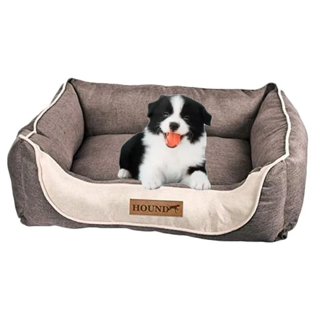 Hot Sale Soft Dog Bed Luxury Memory Foam Washable Orthopedic Cushion Cover Pet Cat Dog Bed