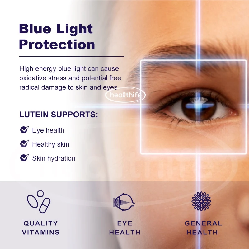 Healthife Marigold Extract Softgel 500mg/60capsules/Bottle Lutein Capsules