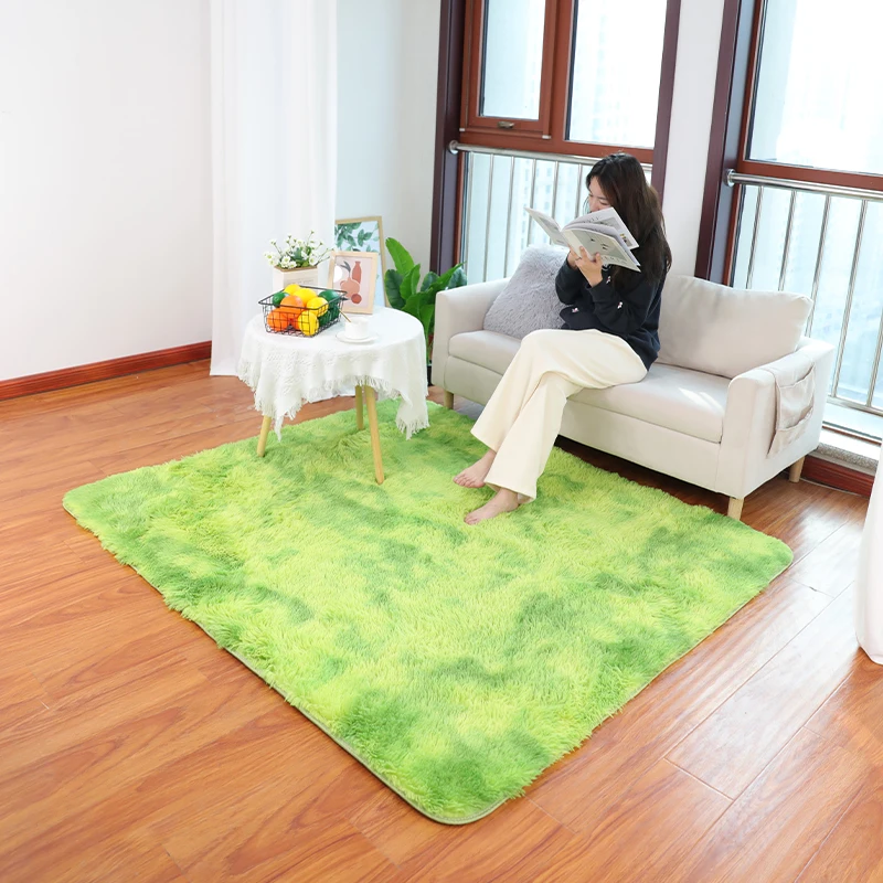 Home Decor Shaggy Mat Various Size Fluffy Mats Plush Floor Rugs And Carpet Hot Sale