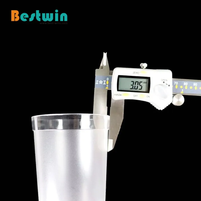 Cafeteria Restaurant Supplies Plastic Transparent Amber Beverage Juice Pebbled Tumbler Water Glass Tea Cup