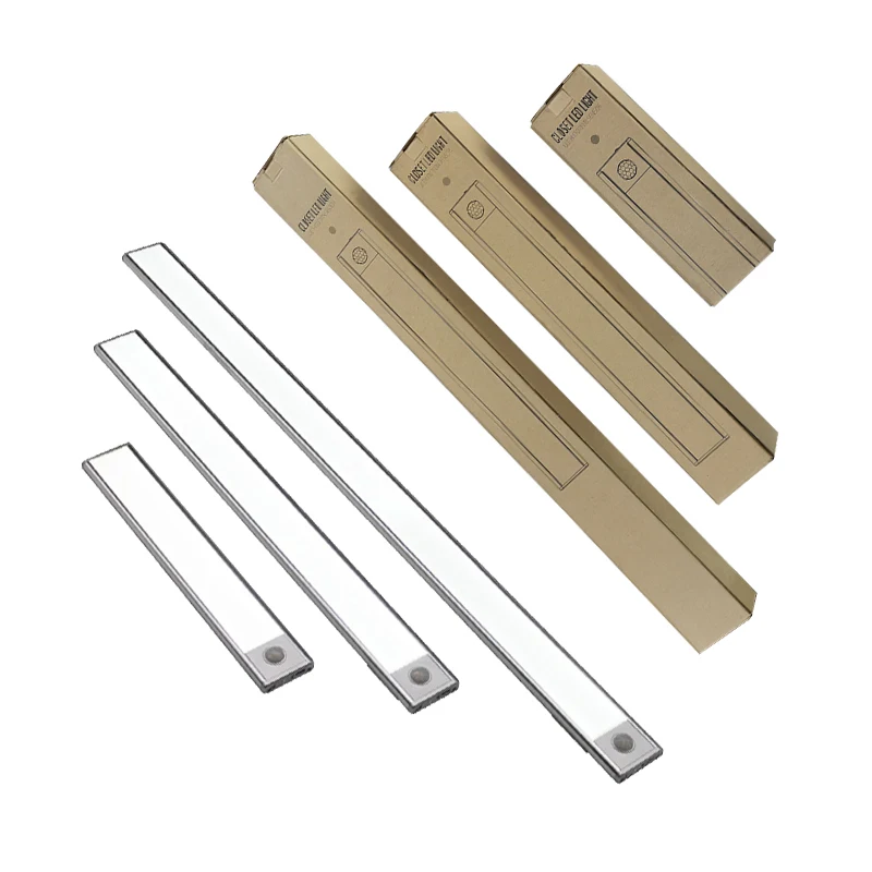 aluminum alloy  wireless rechargeable furniture light motion sensor Show windows, wine cellars, wardrobe lights