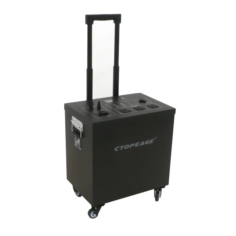 Outdoor Camping Use 5000W Portable Power Station Solar Enenrgy Generator Lifepo4 Battery Power Station With Solar Panel