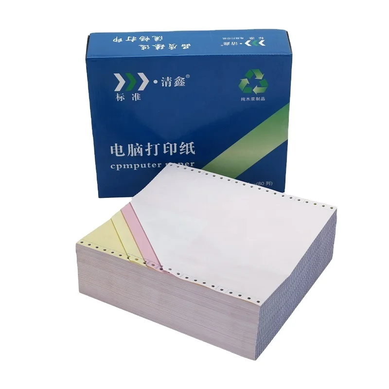 Ncr Computer Copy Roll A4 Printing Size 3 Ply Ream Continuous Sheet Printer Thermal Machine Triplicate 0%  Carbonless Paper Long