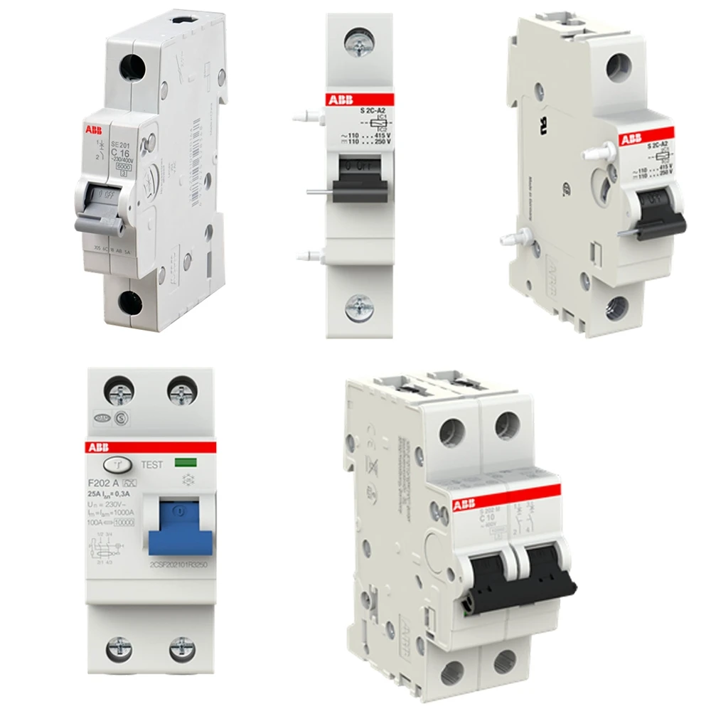 Distributors ABB-China Miniature Circuit Breaker 2TAZ140200R0065 SH202-B6 MCB circuit breaker