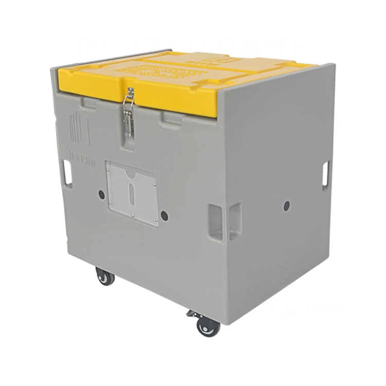 ICECON Industrial Good Quality PE Storage Box Bin insulate Dry Ice Container