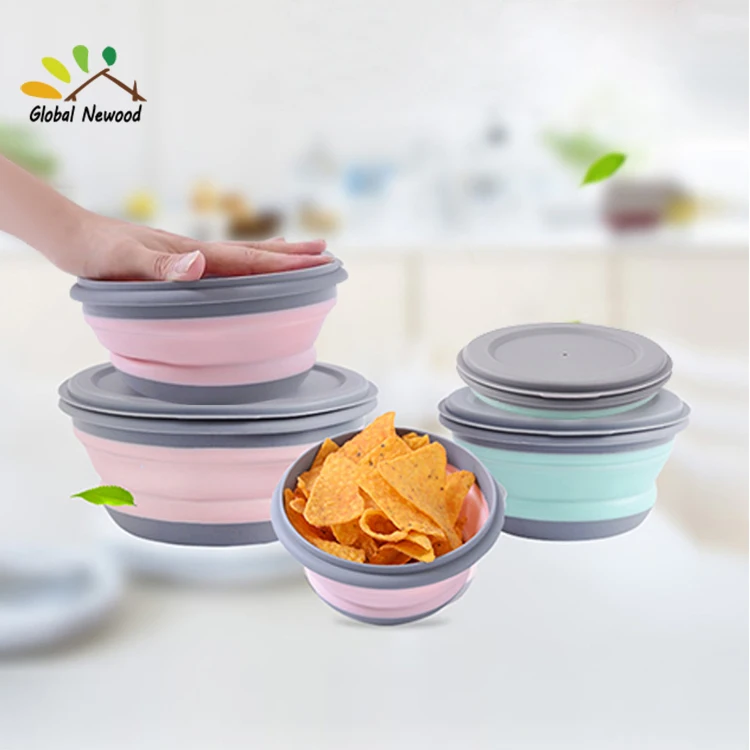 Dog bowl small pet special folding bowl to drink water outdoor portable plastic pet bowl  pet supplies