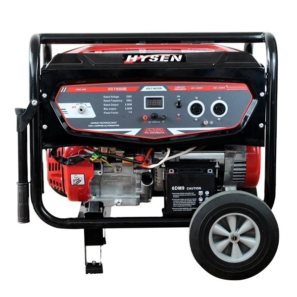 Рекламный прочный бытовой портативный мини бензиновый генератор для домашнего использования