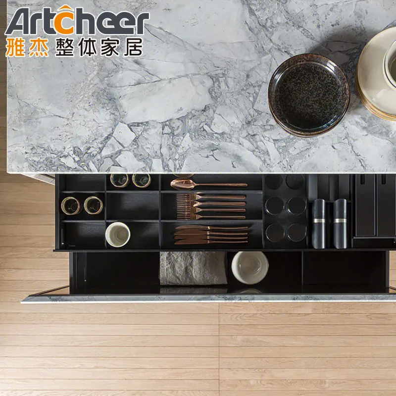 Prefabricated kitchen cabinets luxury high end design