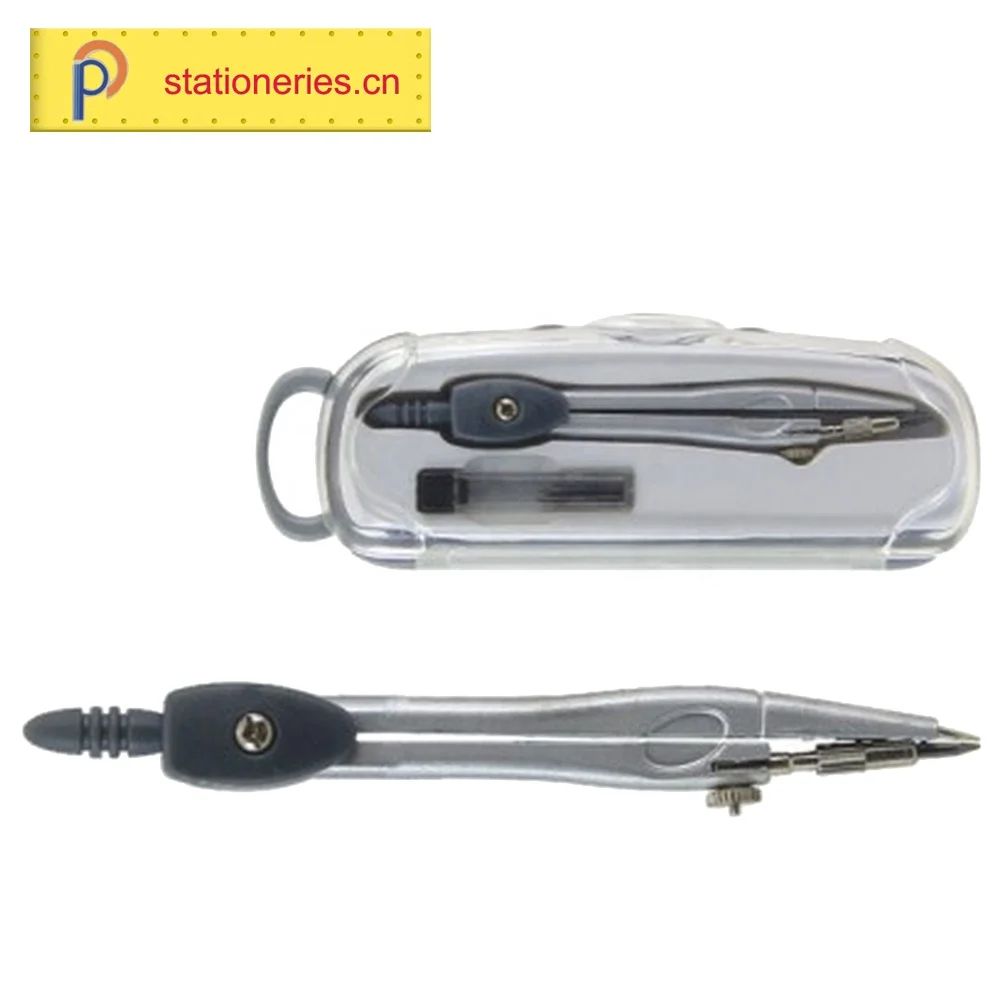 Сделано в Китае инструмент Детские канцелярские принадлежности Умный набор Компас Делитель математические наборы школьный математический инструмент Геометрическая коробка