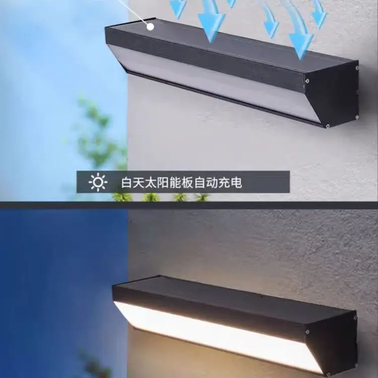 ZYL Fashion Design Garden Dew Lamp Solar Outdoor Wall Lamp Terrace Lighting Garden Lamp