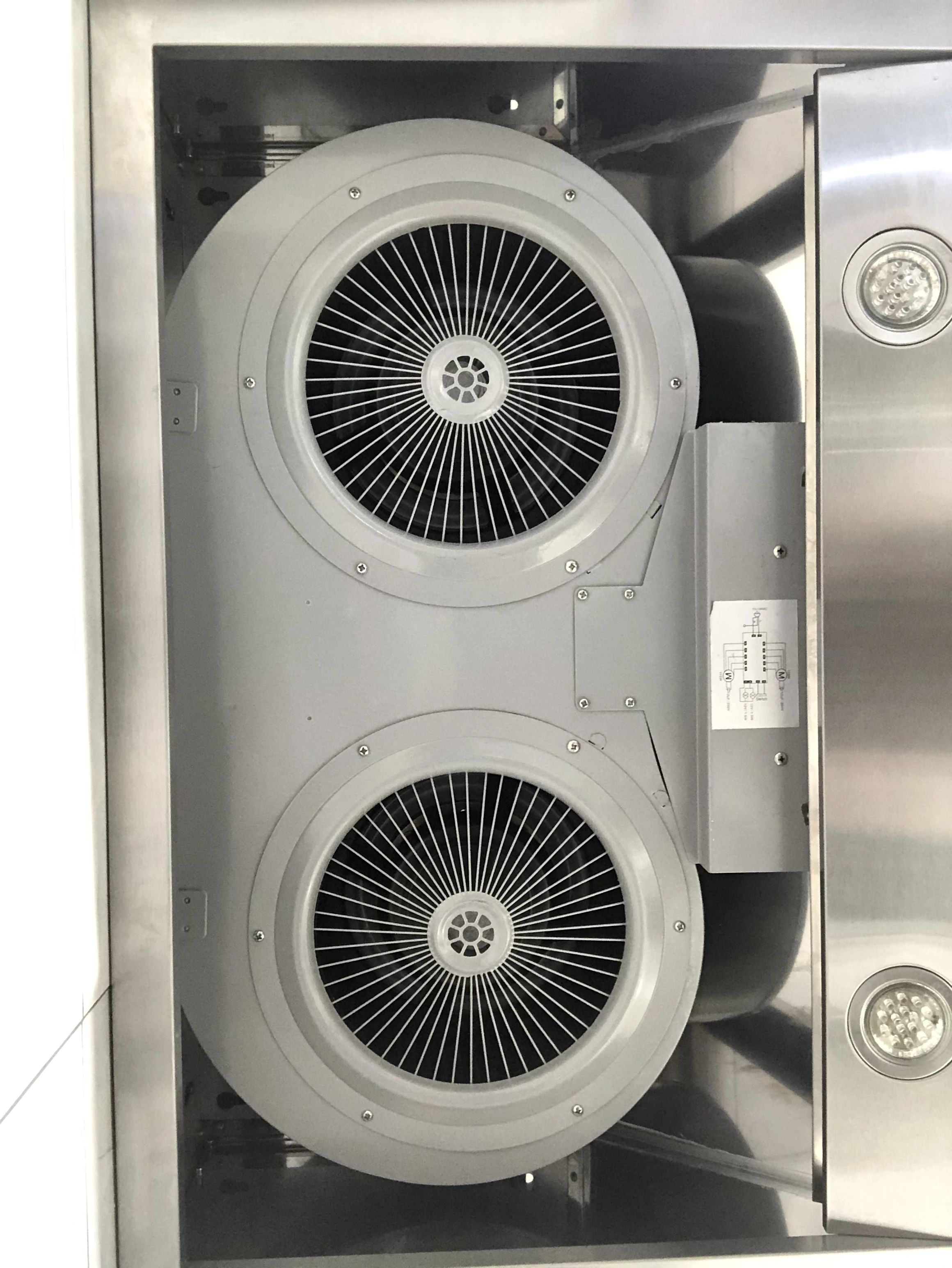 Commercial Kitchen Stainless Steel Range Hood