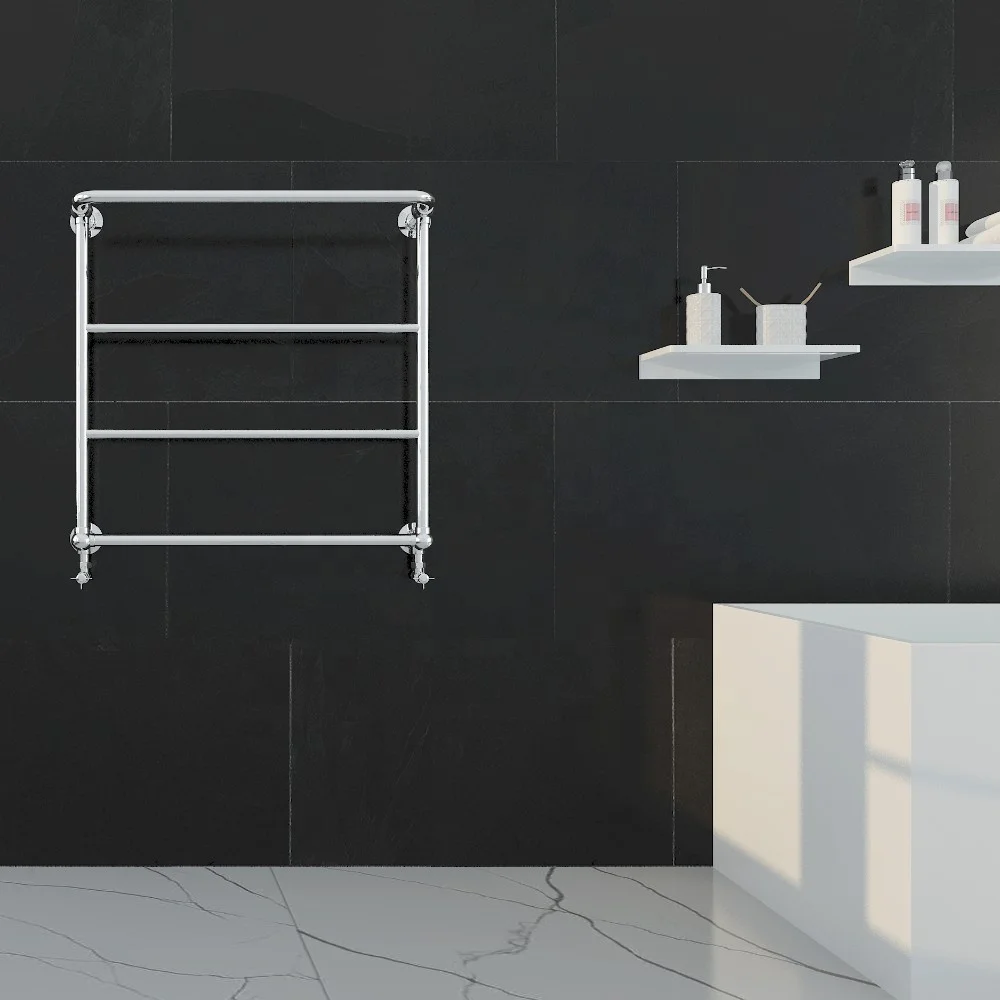 High quality OEM service SUN-TR13 Waterproof Towel Warmer Wall Mount Electric Water Heated Towel Rack