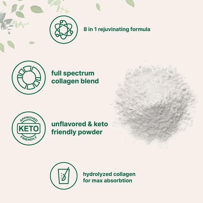 Private Label Multi Collagen Protein Powder Nutrition Supplement Hydrolyzed Acid Collagen Powder for Beauty Skin Nail Hair Grown