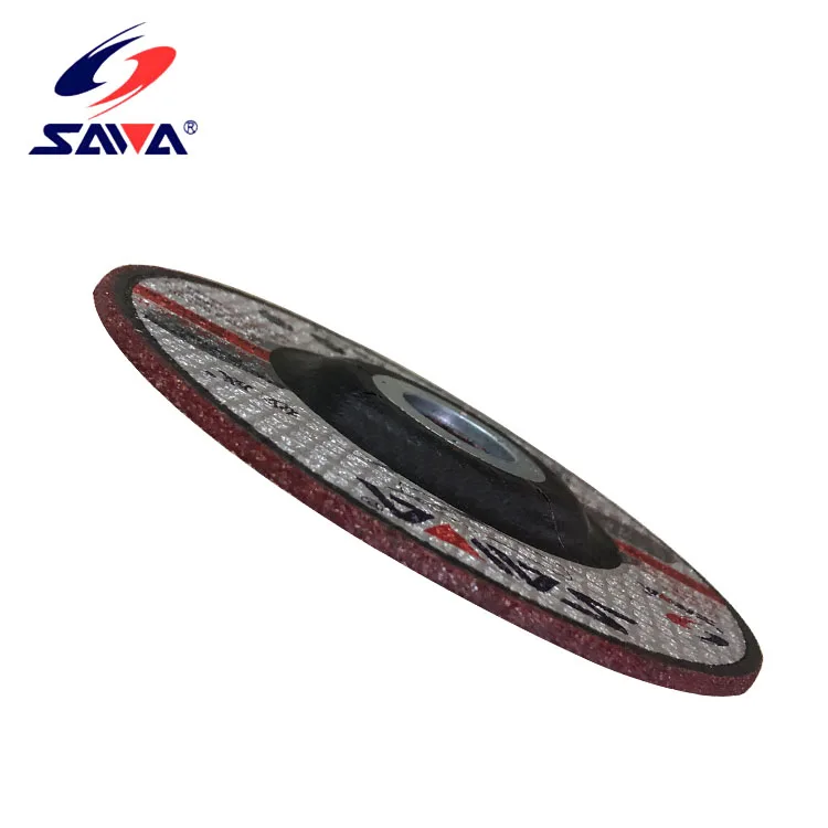 T42 125x3x22mm Fiber carbon steel cutting disc grinding wheel for aluminum