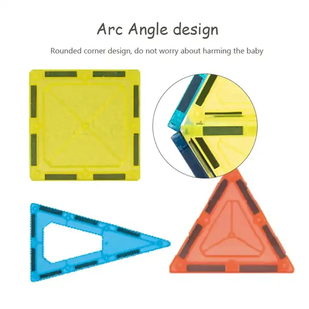 Novelties 2023 Gadgets Juguetes Educational Toddler Toys Preschool DIY Construction Racing Track Magnetic Blocks With Car