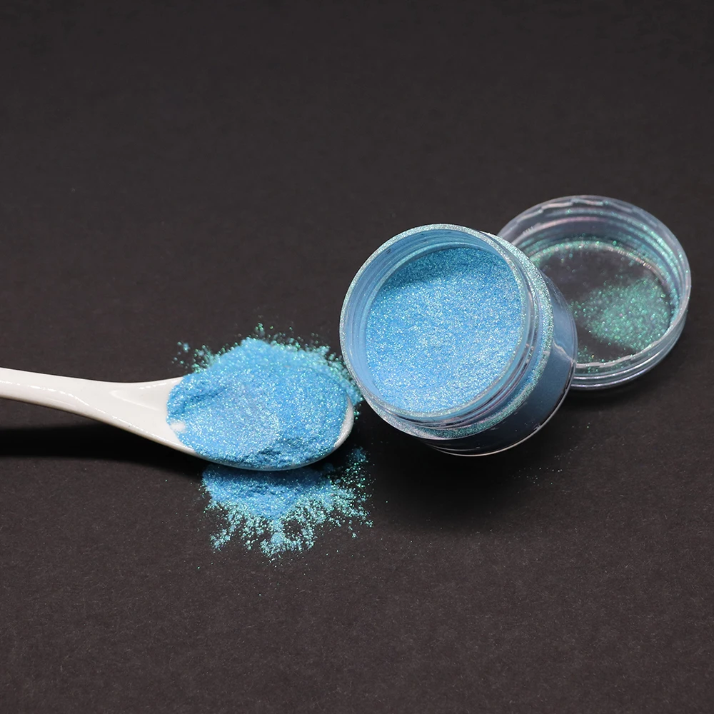 wholesale hot sale private label loose holographic eye chameleon pigment