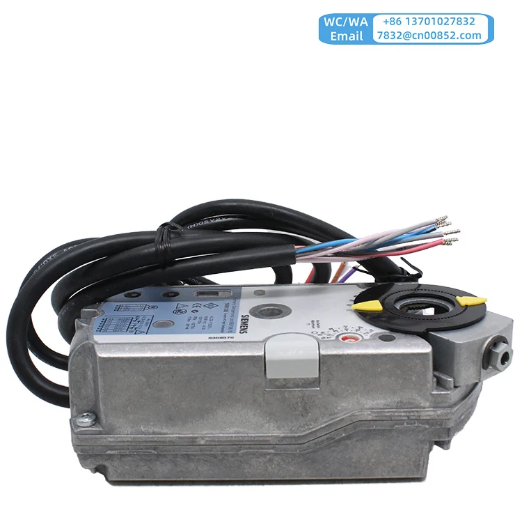 Siemens оригинальный Geb136.1e AC/DC24v 3-позиционный поворотный привод 15 Нм 2 вспомогательных переключателя системы кондиционирования воздуха