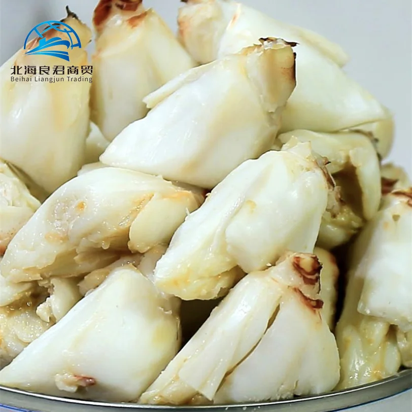 Factory directly sell processed frozen seafood canned fresh Ready to eat or cooked pasteurized chilled crab claw meat