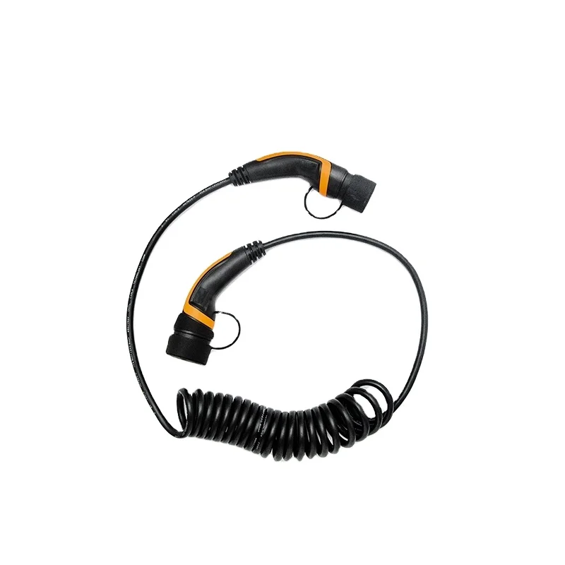 
 1 фаза ev зарядное устройство для зарядки электромобилей 5 м 7 м Type2-Type2 32A/250V ev зарядное устройство портативное зарядное устройство  