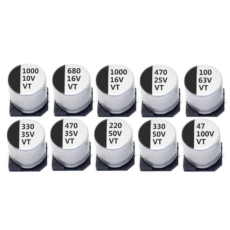 LORIDA Custom 35V 330UF 10*10.5 High Temperature Resistance Manufacturer Smd Aluminum Electrolytic Capacitor