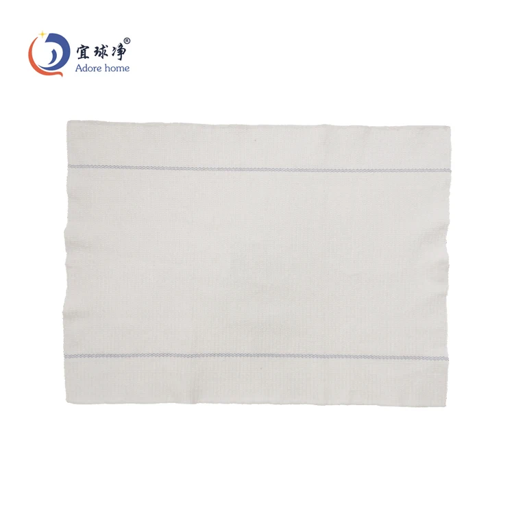 Переработанная одноразовая салфетка для чистки пола из 100% хлопка