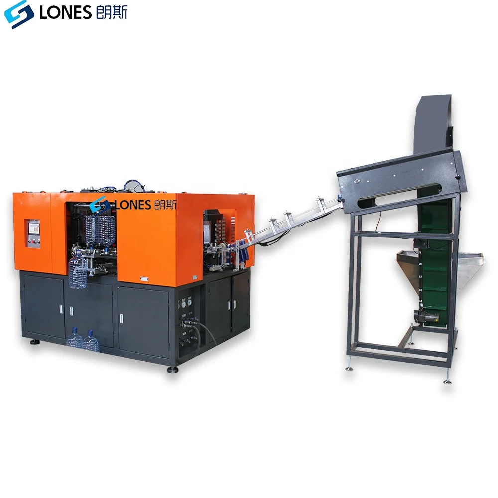 LS-A1-15L custom full automatic pet bottle making machine for 3 to 5 gallon PET  bottles machine with auto loader 450BPH factory