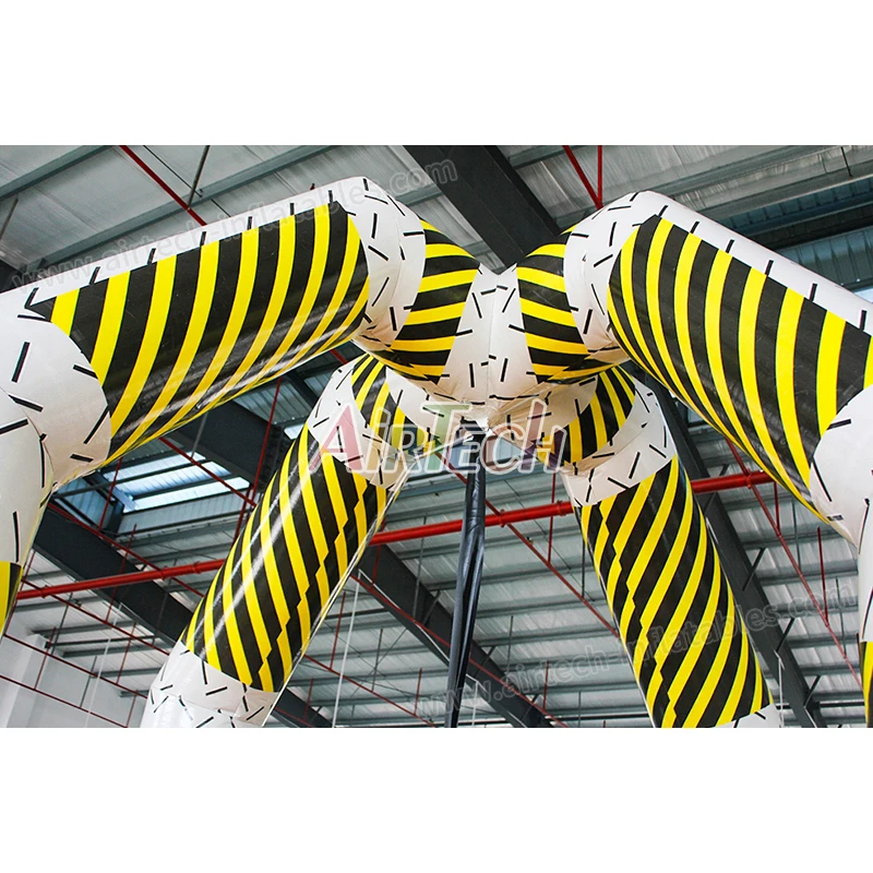 Human demolition interactive wipe out sport game inflatable wrecking ball game for kids n adults