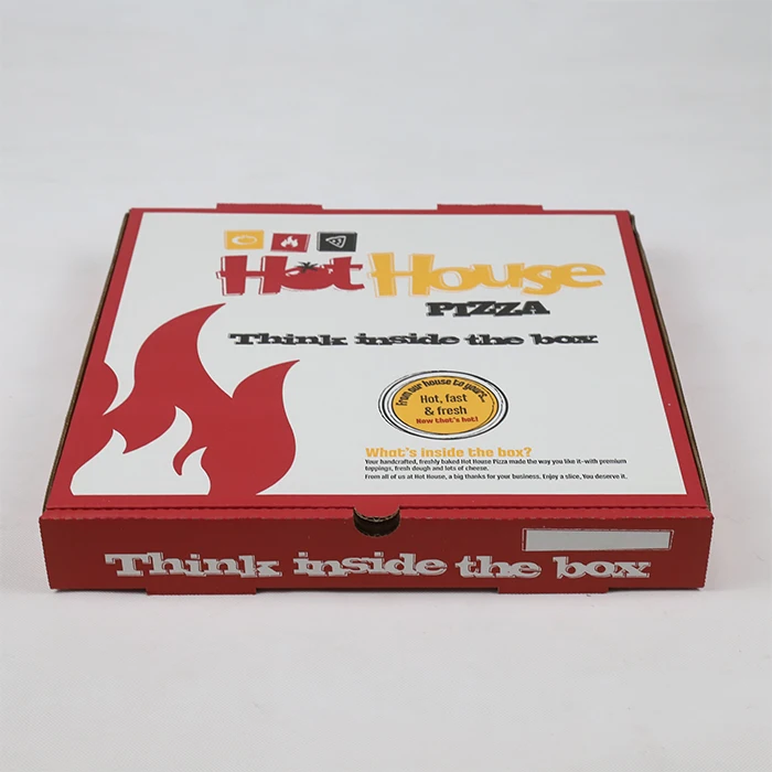 13inch black pizza box with cheaper price
