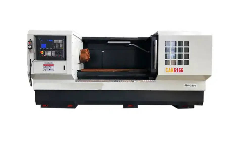 New cnc lathe for alloy wheels CAK6166 teach cnc lathes horizontal turning