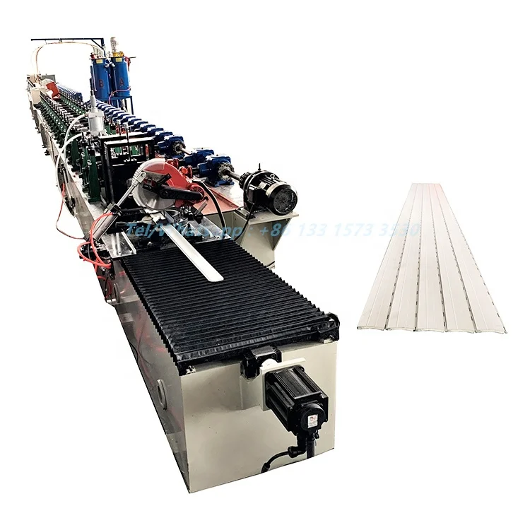 High Productivity  Roller Door Aluminum Window Shutter Pu Foam Roll Forming Machine