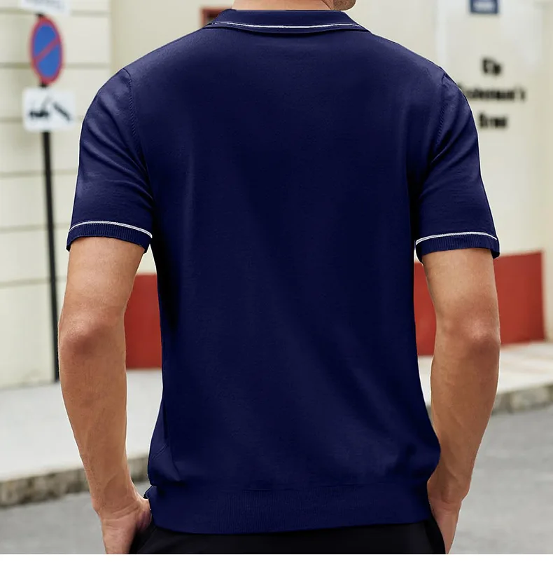 Custom tshirts with pocket mens short sleeve jersey t-shirt button up manufacturer streetwear polo shirts high quality men