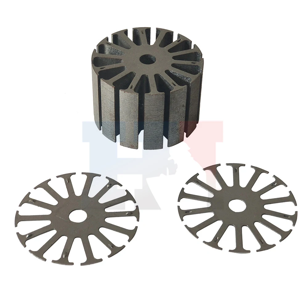 High Quality Magnetic Generator Rotor and Stator with Laminated Silicon Cores