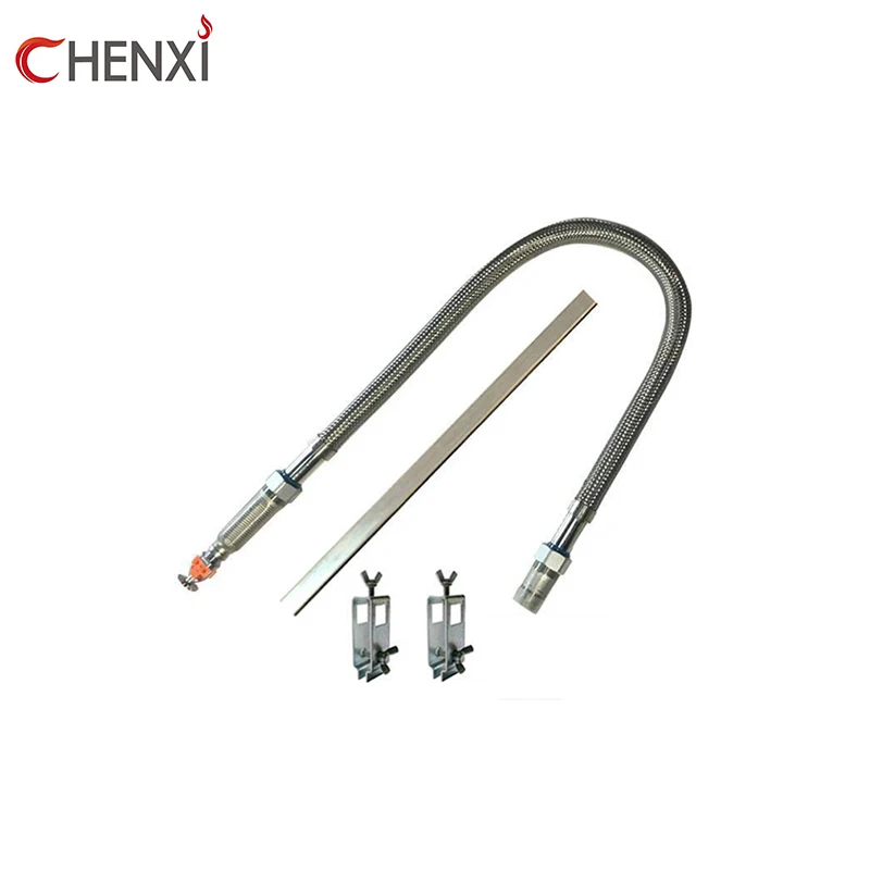 UL FM certificated stainless steel braided fire flexible tube hose with fittings for automatic sprinkler systems