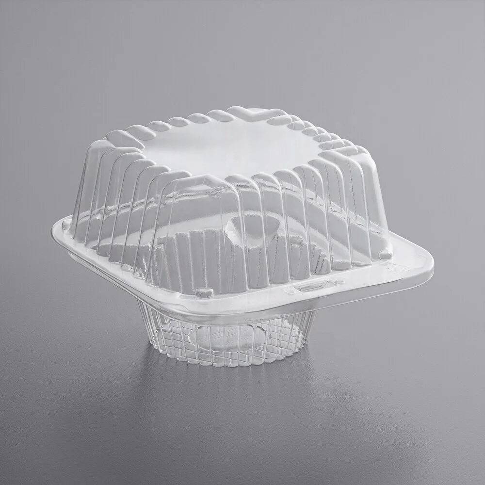 DB-54/76 Full automatic 1-Compartment Clear OPS Plastic Cupcake Container thermoforming machine