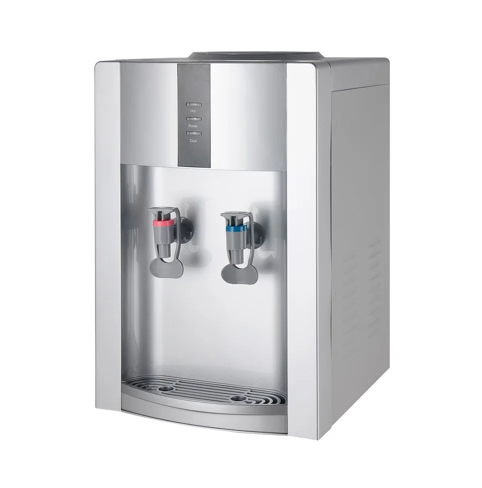 Small POU model Hot Cold Warm Table Water Dispenser with Water Filter System RO/UF filter purify Pipeline water cooler electric