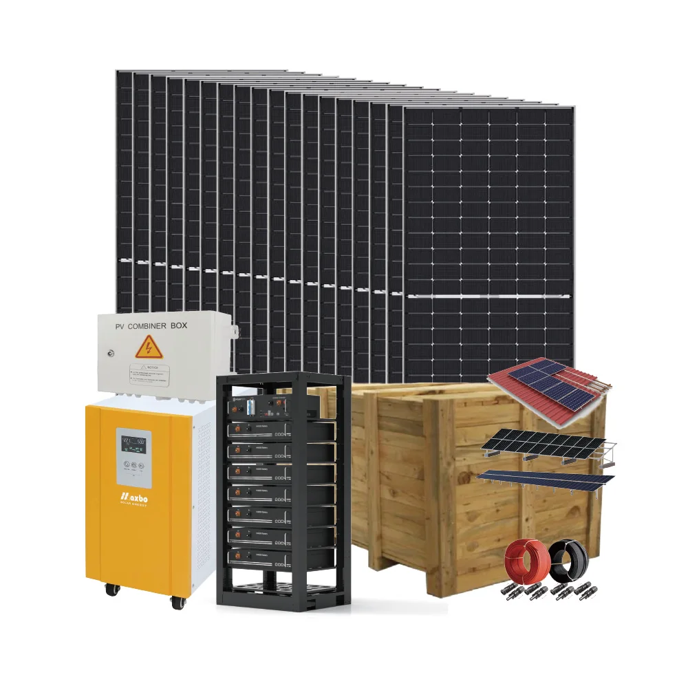 inverter 10kw off grid hybrid solar power system and wind 3-phase panels plant 2 mw 5kw 6kw 20kw complete
