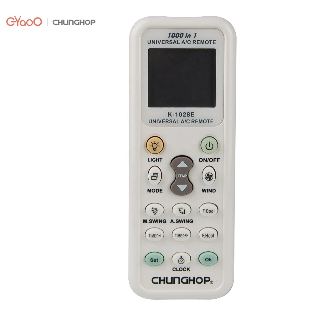 Eyaoo Air Conditioner Control Remoto K-1028E Universal 1000 in 1 AC Remote Controls For Air Conditioner