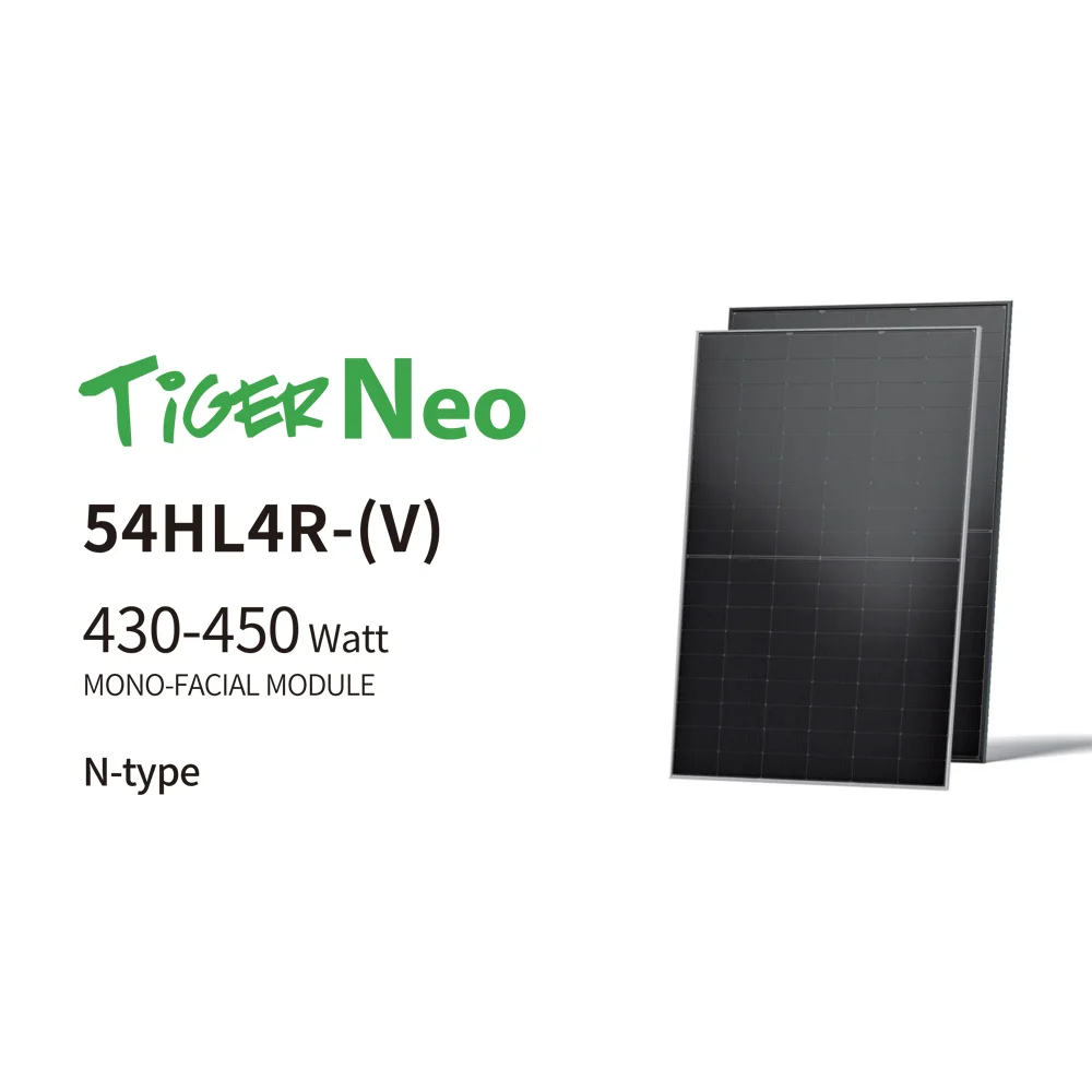 Серия TIGER NEO 600-625 Вт N-тип монофазный бифациальный Jinko солнечные панели 600 605 610W615W 620 625 модуль с двойным стеклом