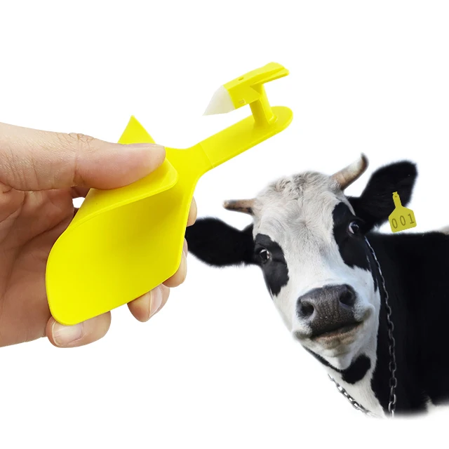 Luoyang Delake Personalized Livestock Cattle Cow Goat Pig Horse Animal Ear Tag Marker Plain Ear Tag Studs For United States