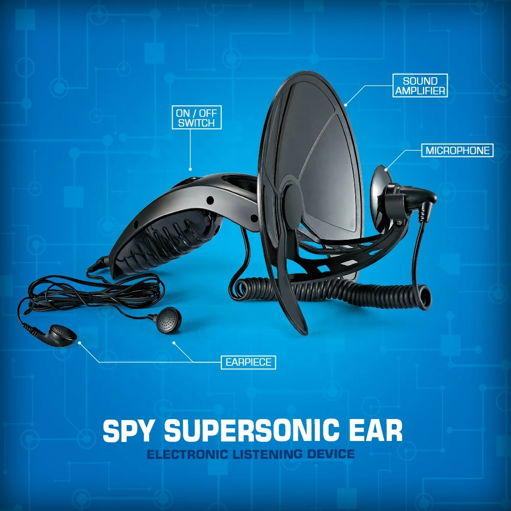 Kids spy gear Hand hold listening device boy toy spy kit for kids detective