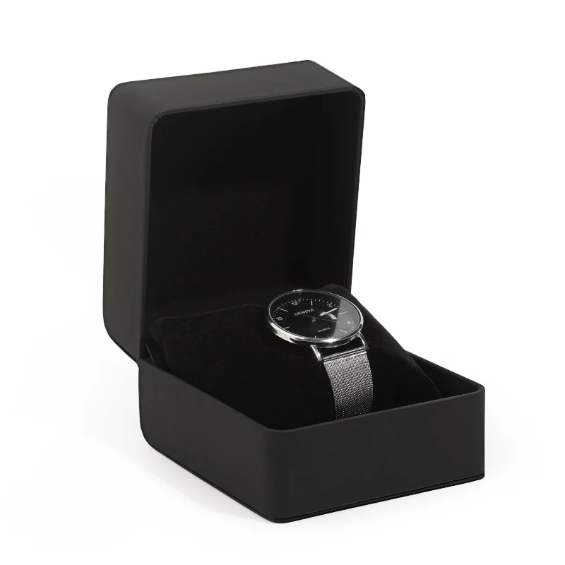 Storage Gift Travel Packaging Display in Stock Watches Pu Leather Wooden Custom Watch Timepieces Jewelry Boxes
