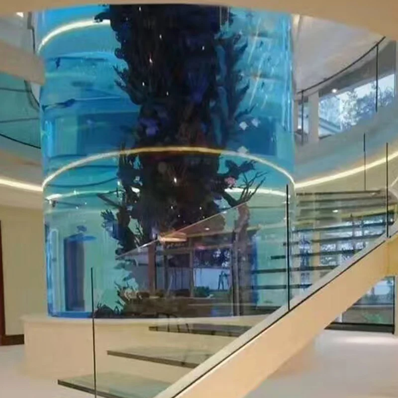 Custom wholesale cheap hot sale modern high quality spa sea acrylic fish tank large